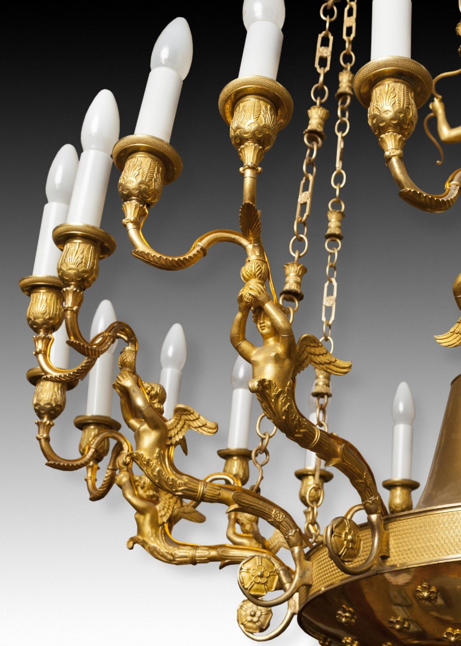 Люстры и светильники в стиле Ампир