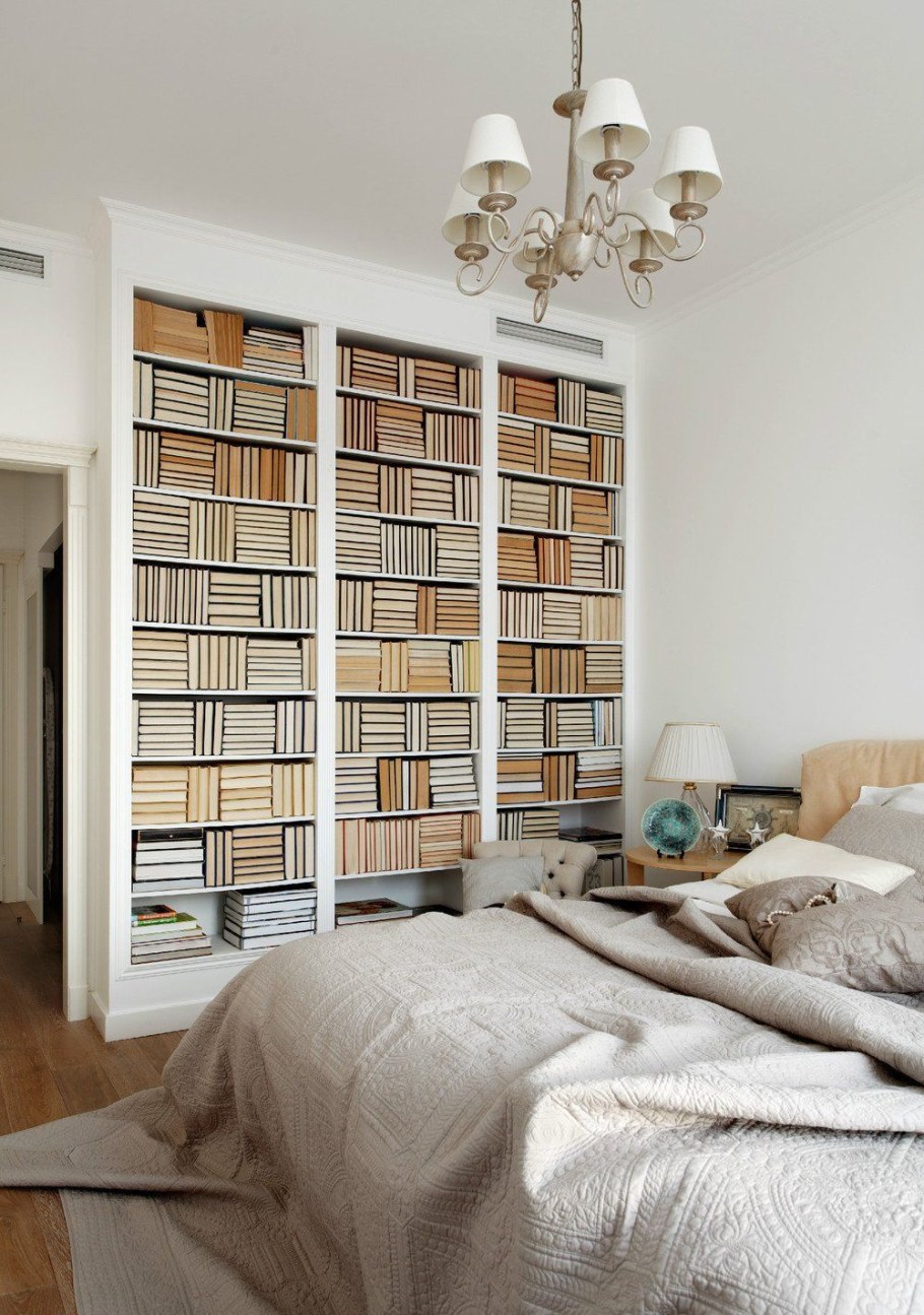 Спальни со книжнами ктлками