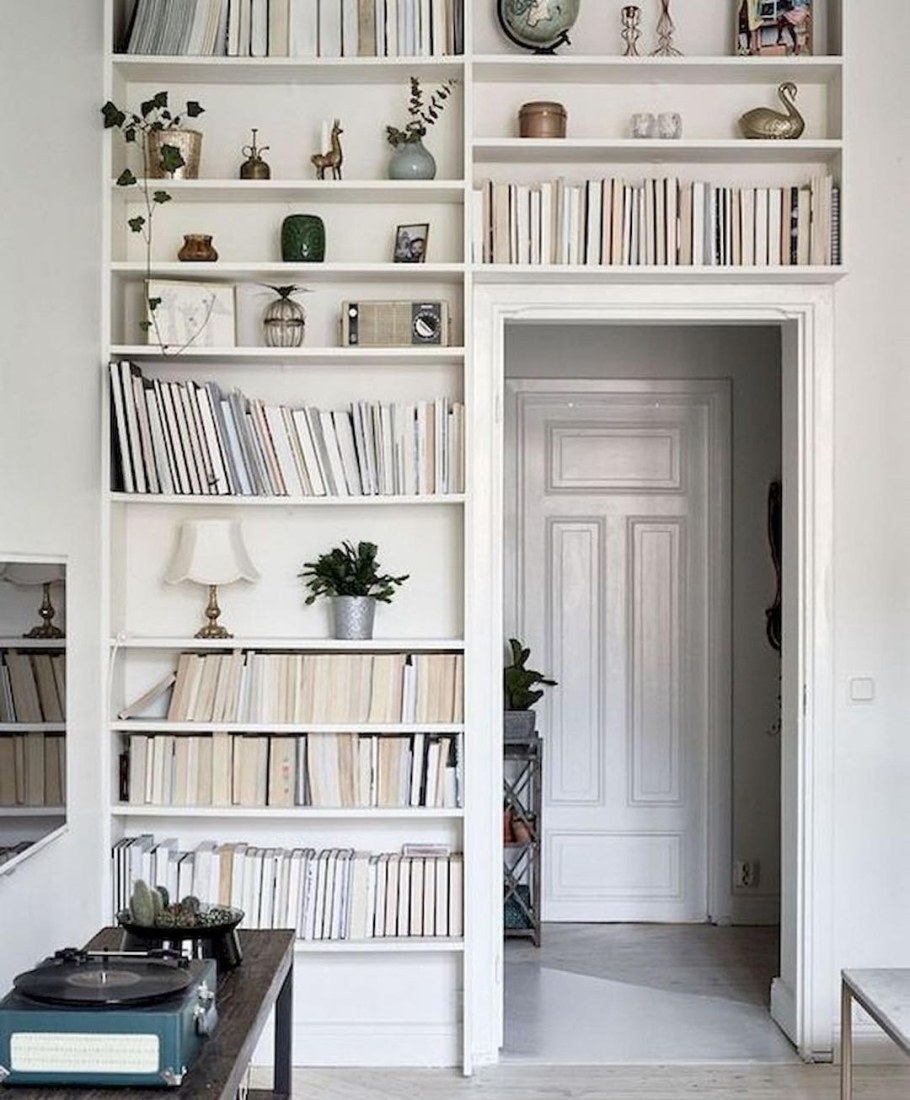 Книжные полки тренды