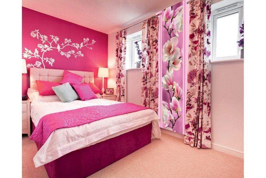 Спальня в Красном цвете