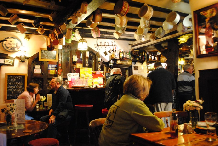Английские пабы в Лондоне