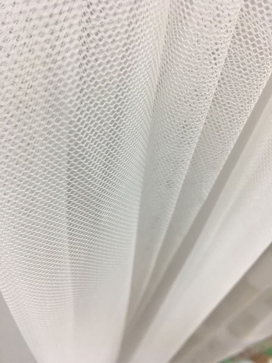 Тюль мелкая сетка