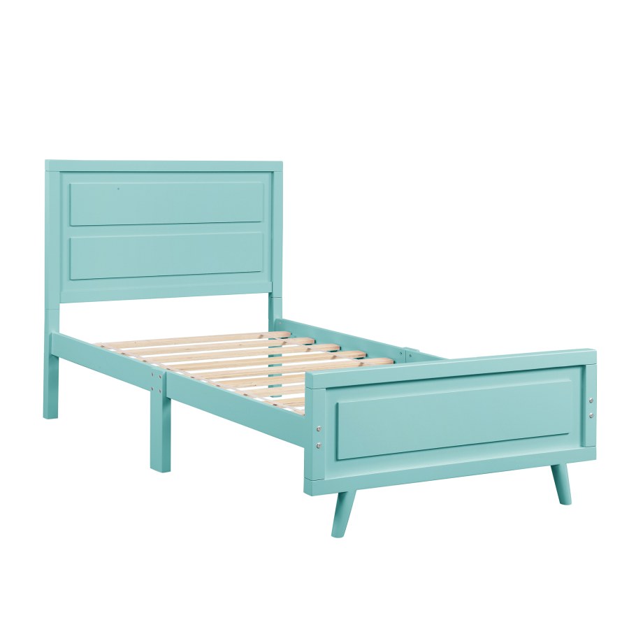 Бирюзовая кровать Аскона