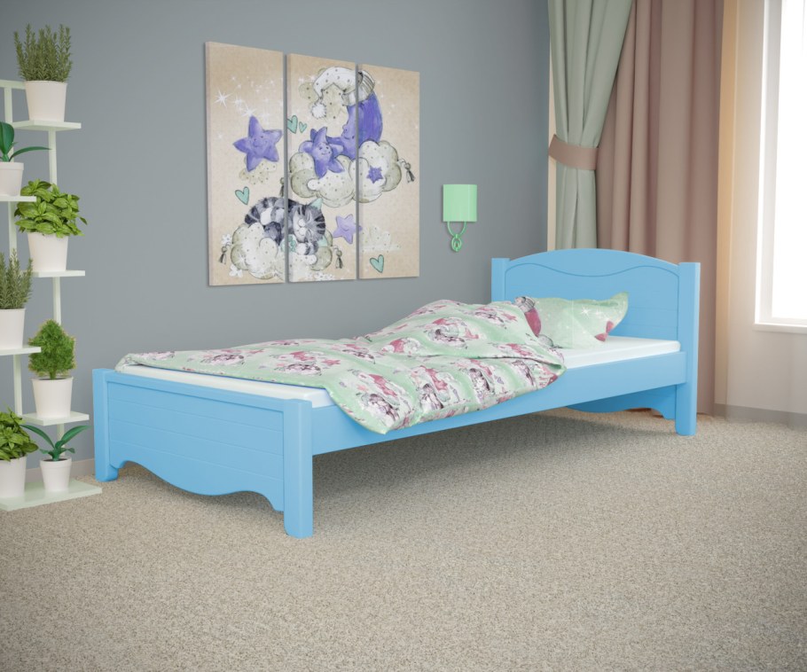 Детская кровать-манеж Сонечка графит