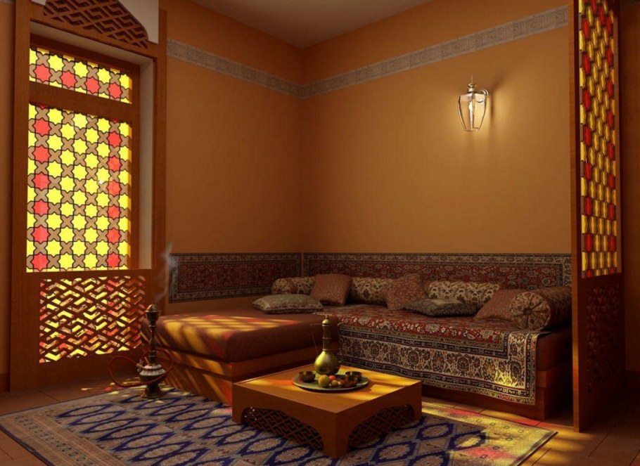 Интерьер арабский стиль: роскошь Востока