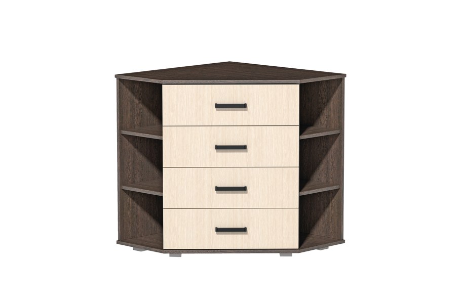 Угловой комод лазурит