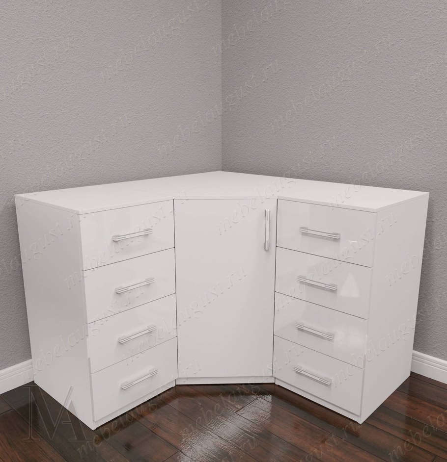 Комод Миранда Atelier белый глянец