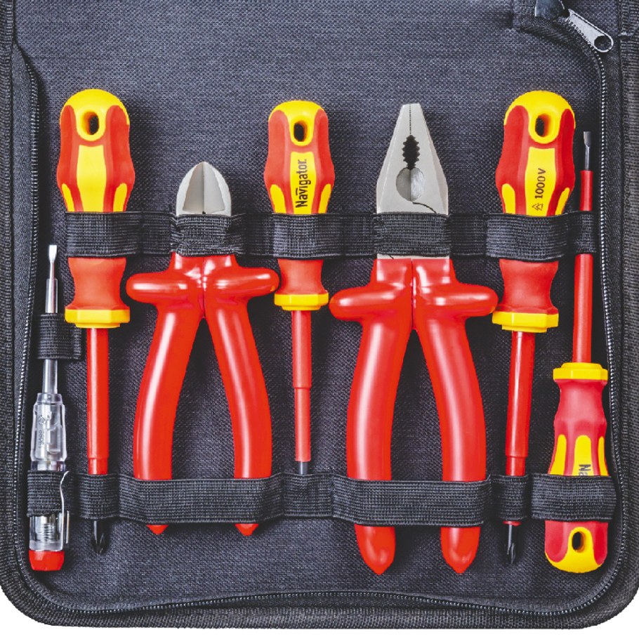 Набор электромонтажного инструмента шток 07003-02