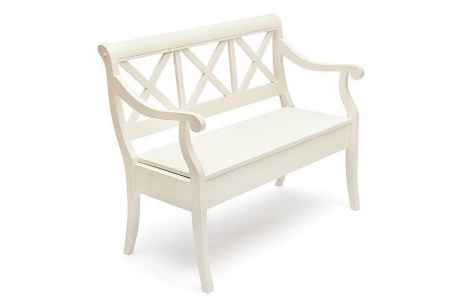 Скамья Альбицци (Albizzi) белый 1