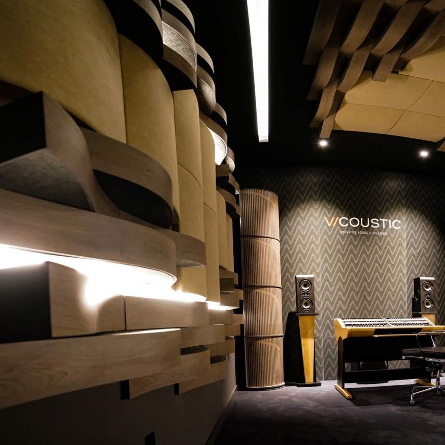 Акустическая стеновая панель 2 Vicoustic Cinema Round Premium