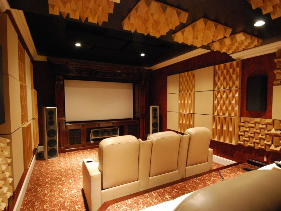 Звукоизоляционные панели для домашнего кинотеатра