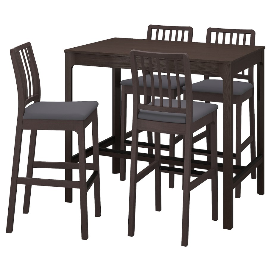 Стул ЭКЕДАЛЕН темно коричневый