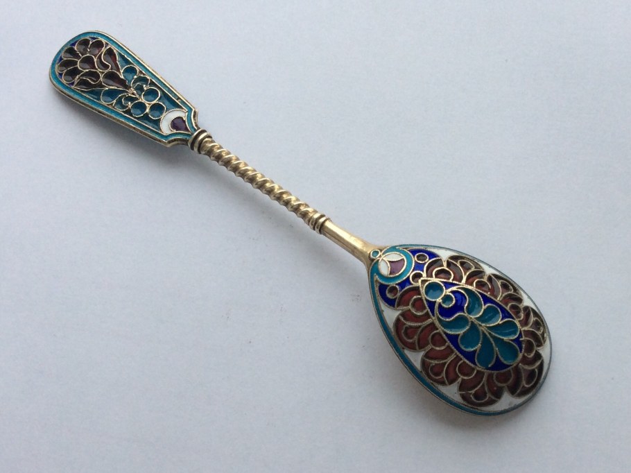 Ложки Бутенко витражная эмаль