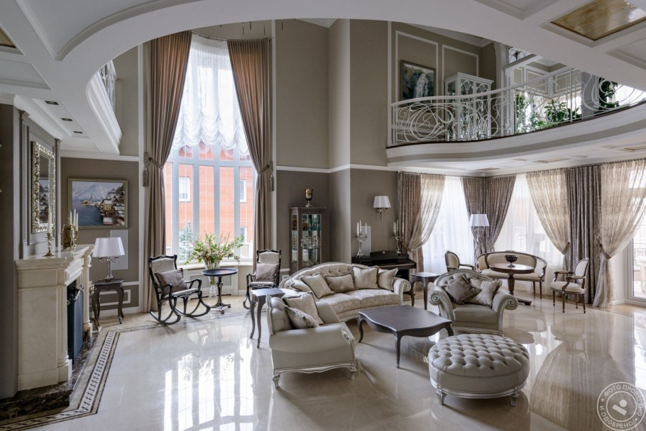 Второй свет в классическом интерьере