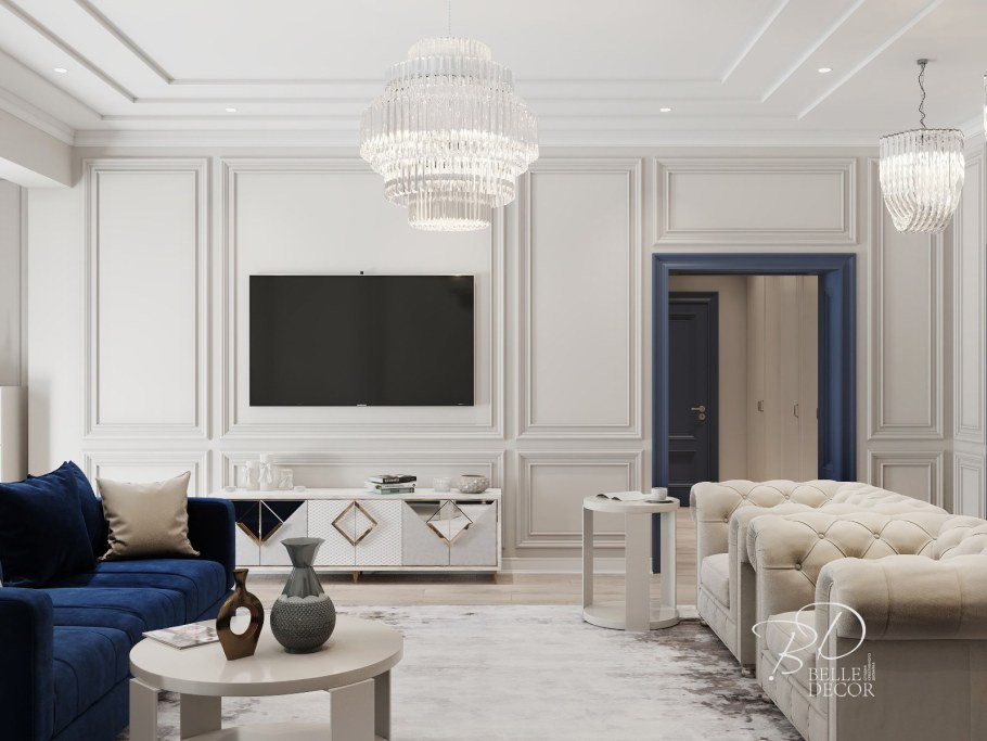 Интерьер Неоклассика гостиная