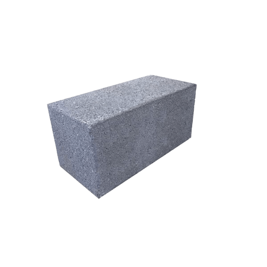 Блок керамзитобетонный 390х190х188