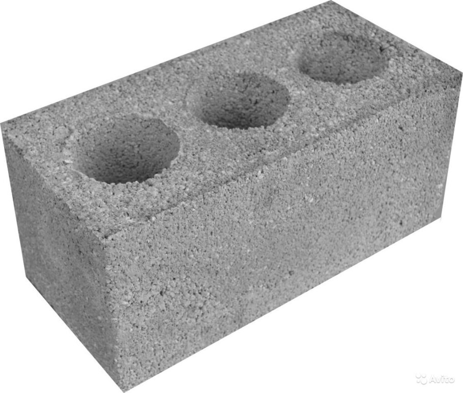 Пескоцементный блок 400х400х200