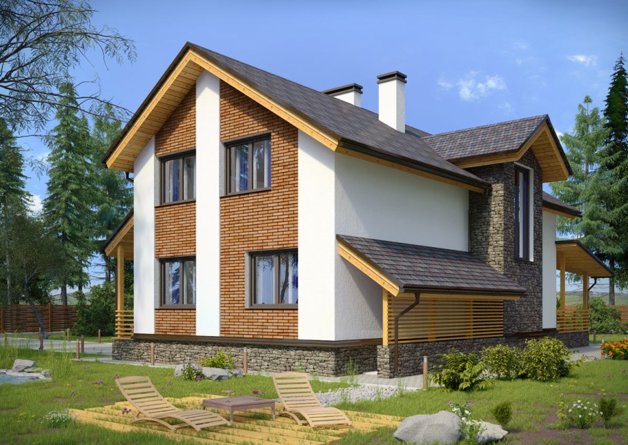 Проект дома родные просторы