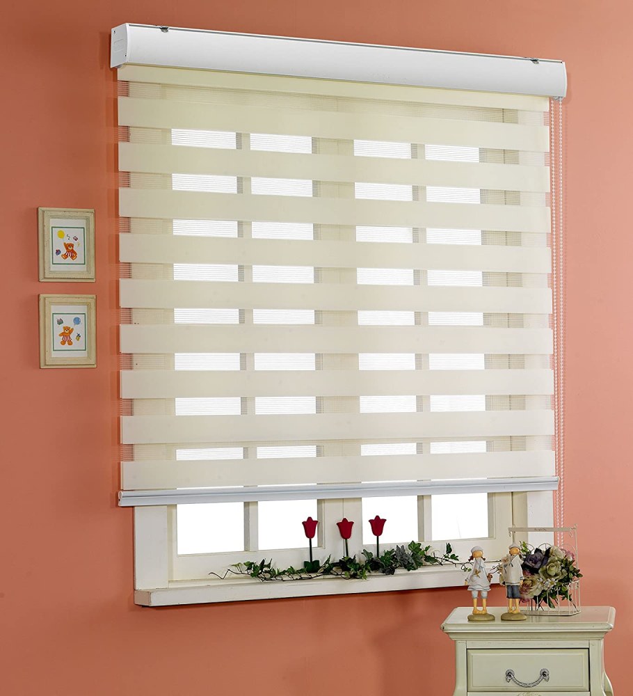 Жалюзи горизонтальные тканевые