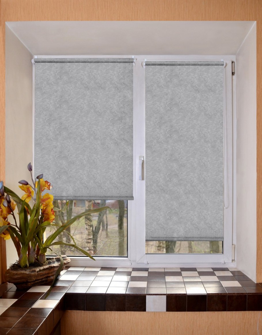 Рулонные шторы Зебра Blackout