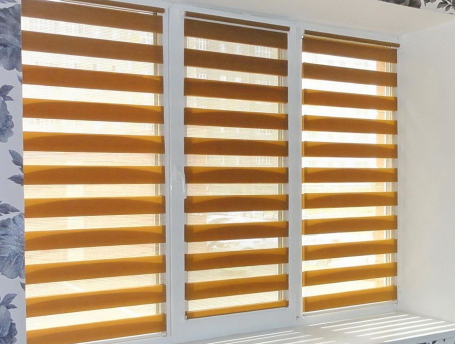 Зебра мини рулонка