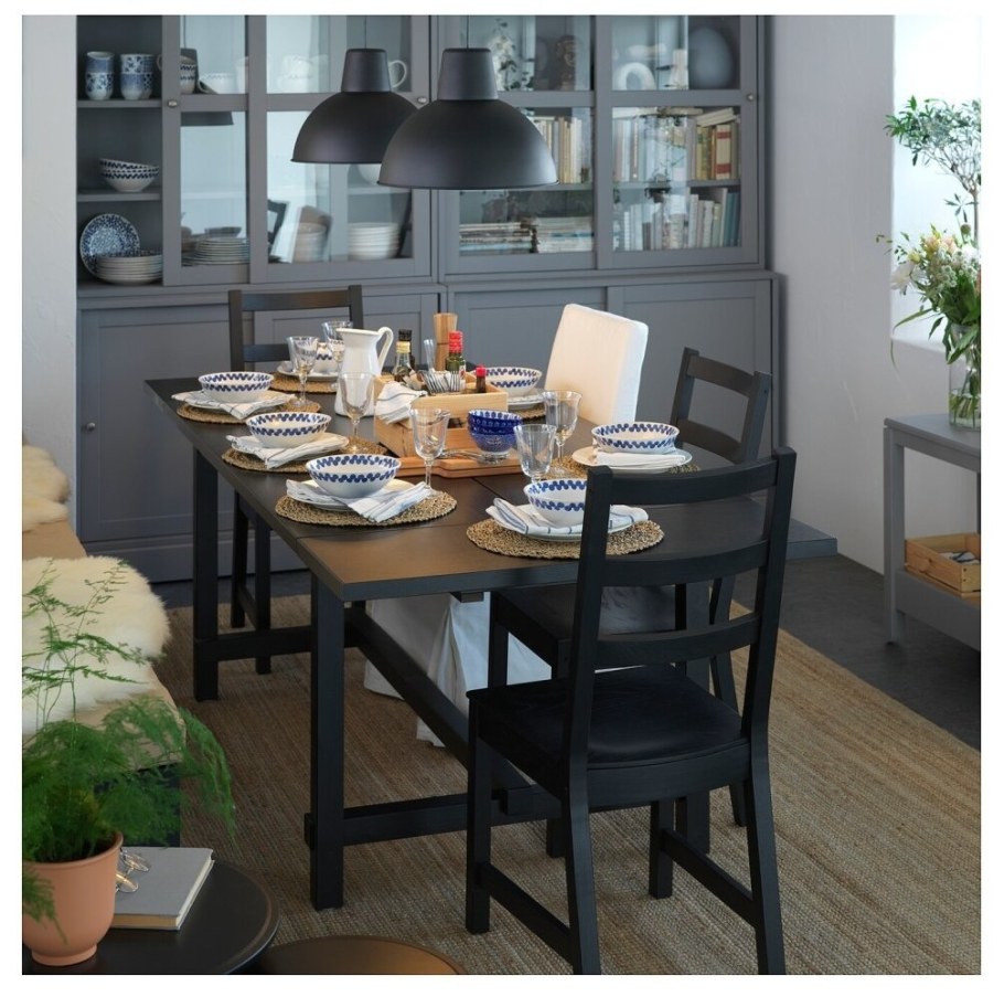 Стул нордвикен икеа черный