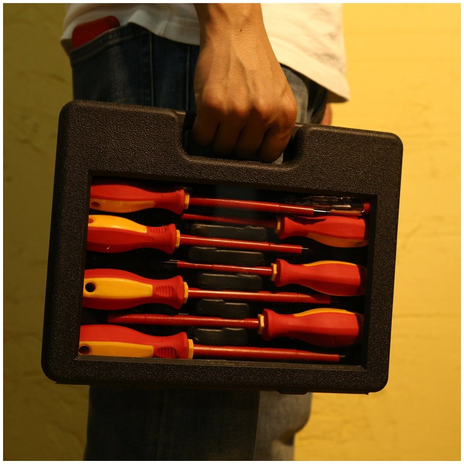 Набор отверток диэлектрических 8рк081а