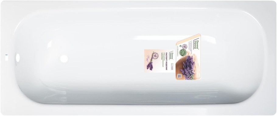 Стальная ванна виз Donna Vanna 160