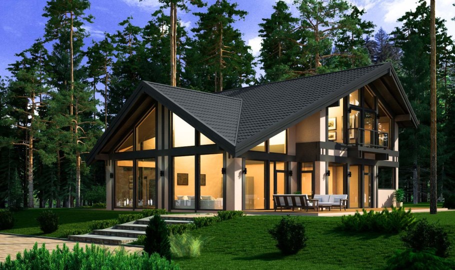 Дом фахверк 120 кв