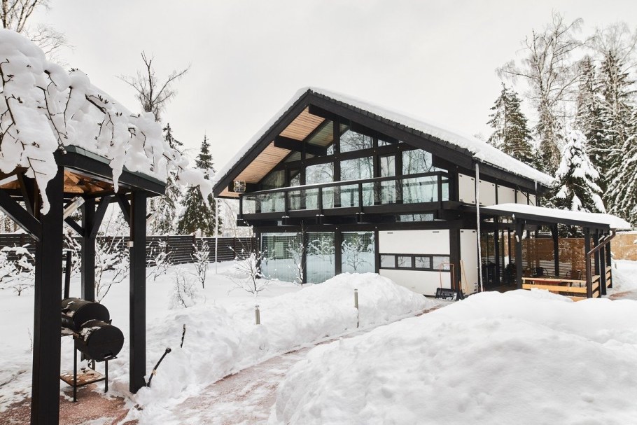 Скандинавский фахверк Охта