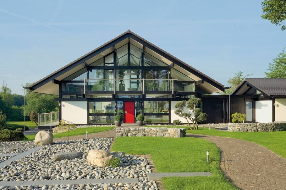 Фахверковые дома из клееного бруса