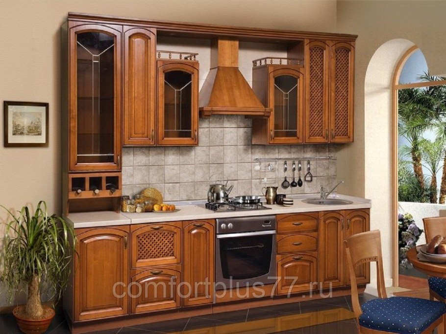 Кухни массив Модерн