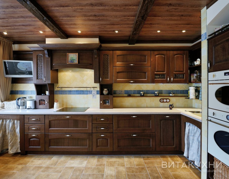 Кухни Зов из массива дуба т760