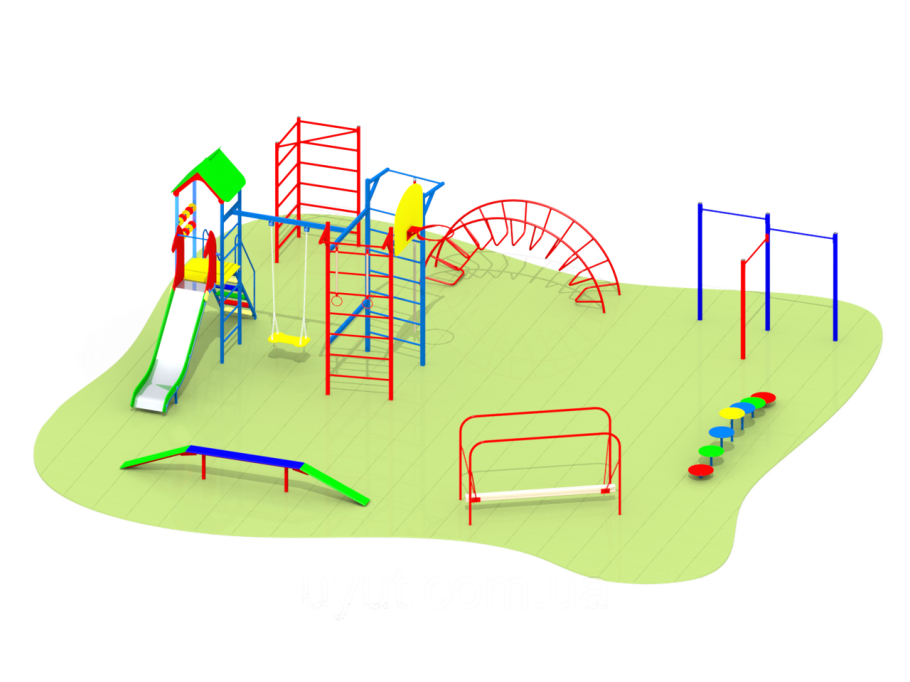 Спортплощадка в детском саду