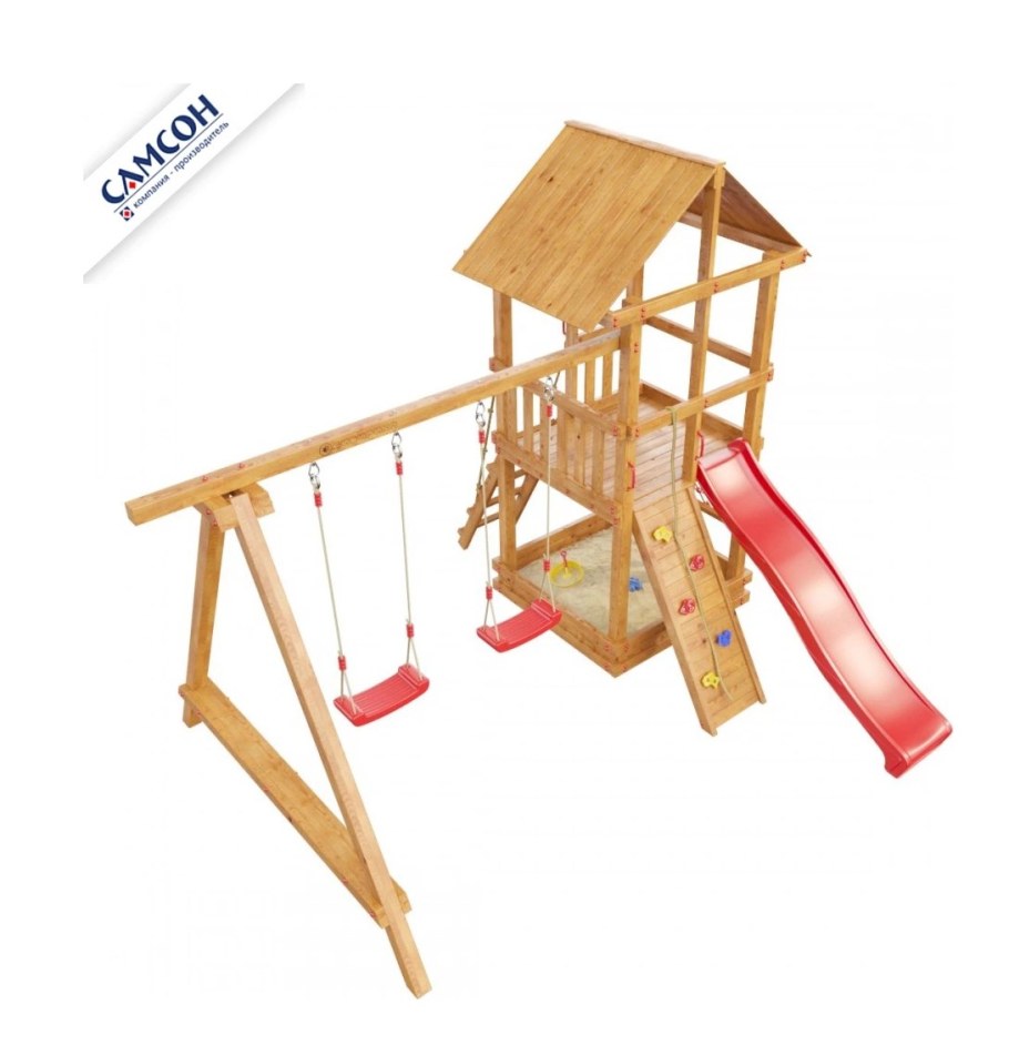 Детская игровая площадка Сибирика с рукоходом