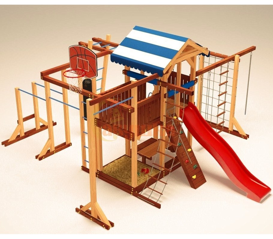 Детская игровая площадка Савушка 4 сезона - 10