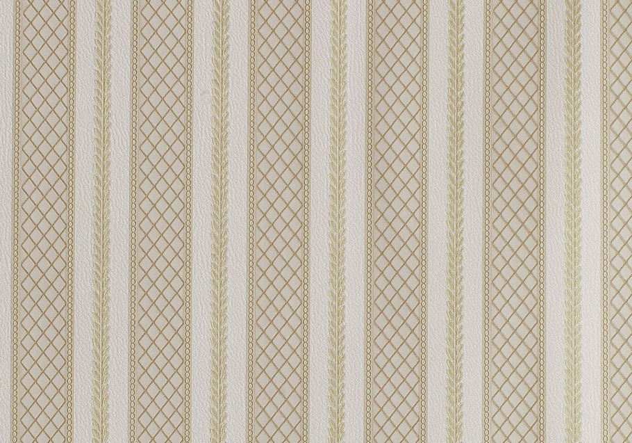 Полосатые обои бежевые