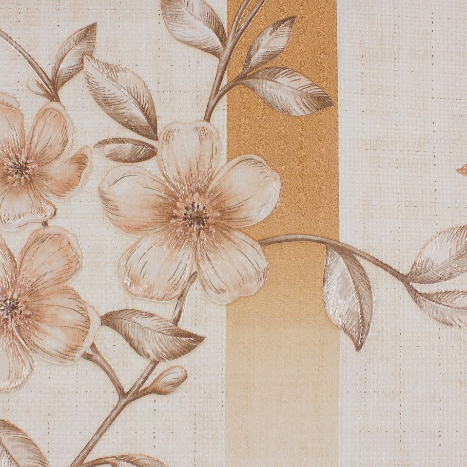 Обои бумажные топаз бежевые 0.53 м 9089-61