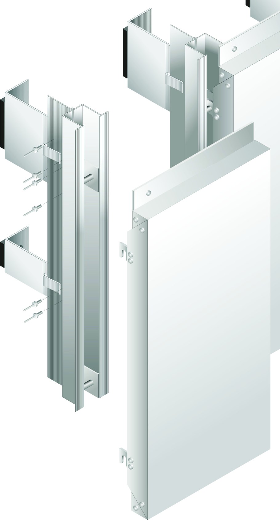 Подсистема для композитных панелей СИАЛ