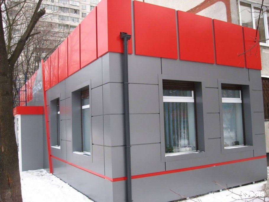 Фасадные кассеты Alucobond a2