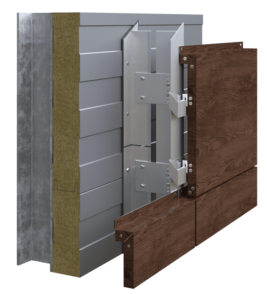 Фасадная система nordfox MLK-V-300 deco