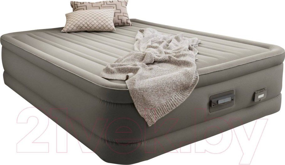 Кровать Intex Pillow rest Mid-Rise, со встроенным насососом 220в, 152 см