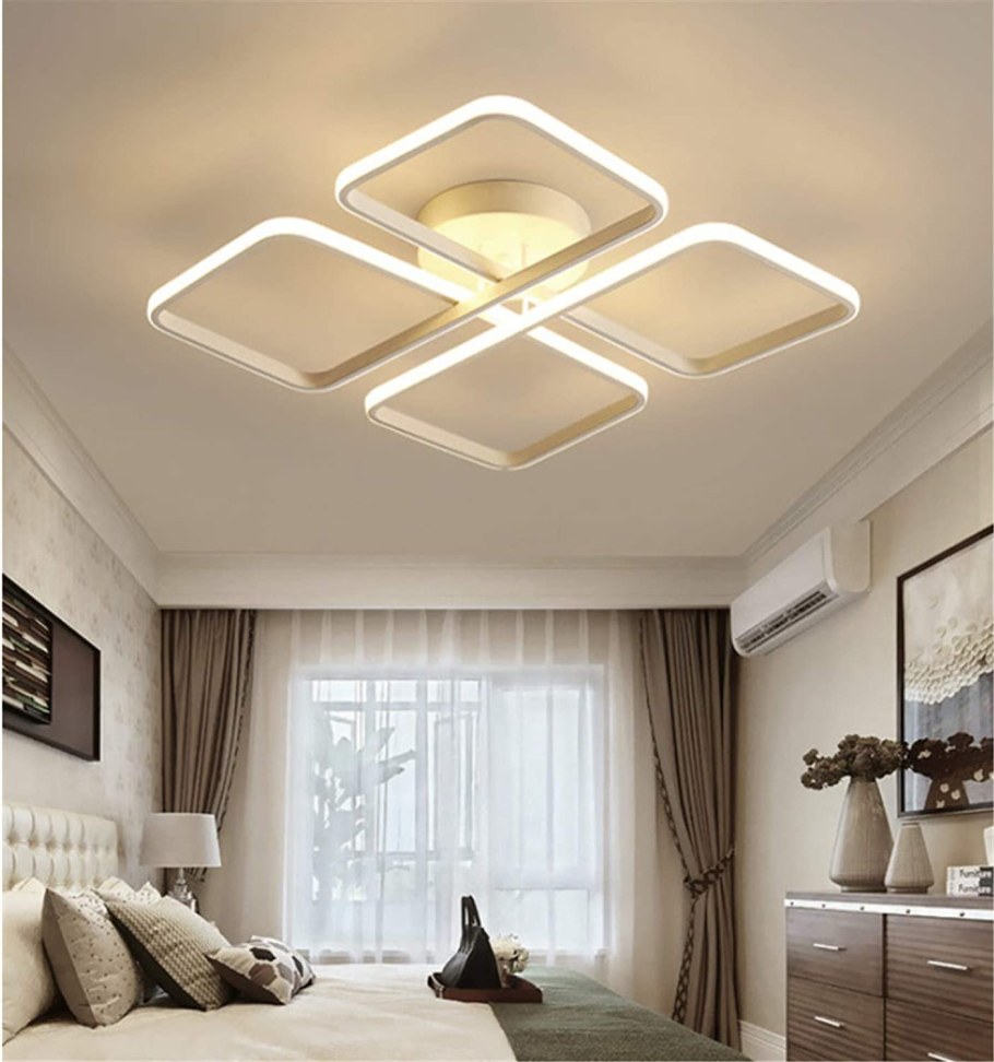 Люстра квадратная потолочная