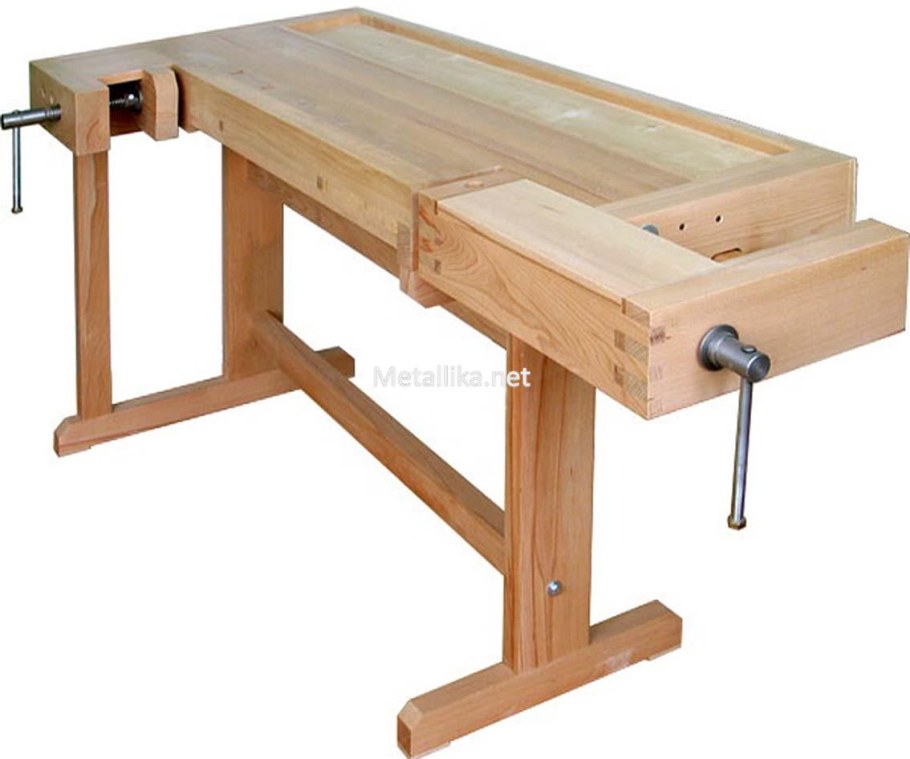 Верстак столярный "школьный" 1310х610х750