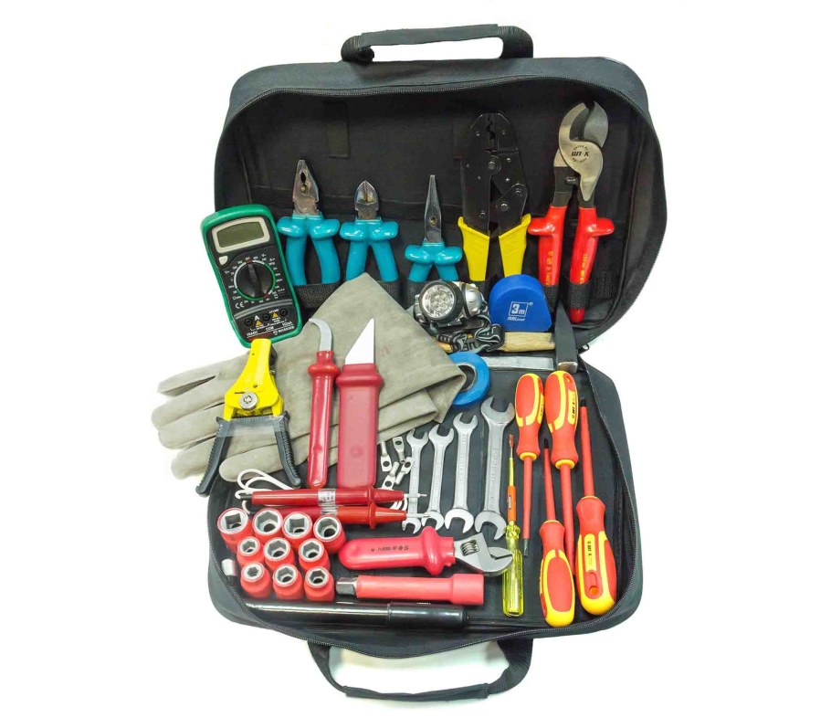 Набор инструментов электромонтажника универсальный НЭУ-м1 до 1000в