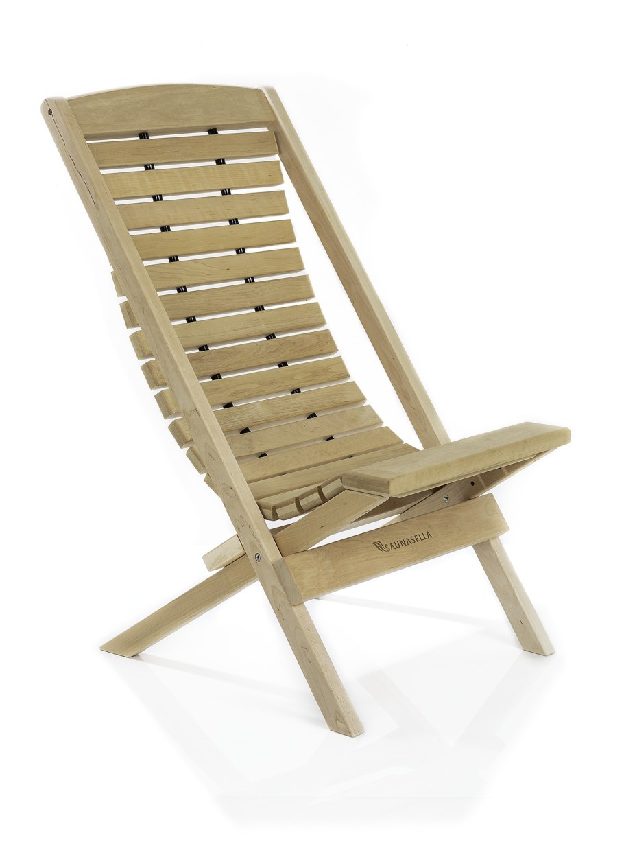 Кресло шезлонг для сауны