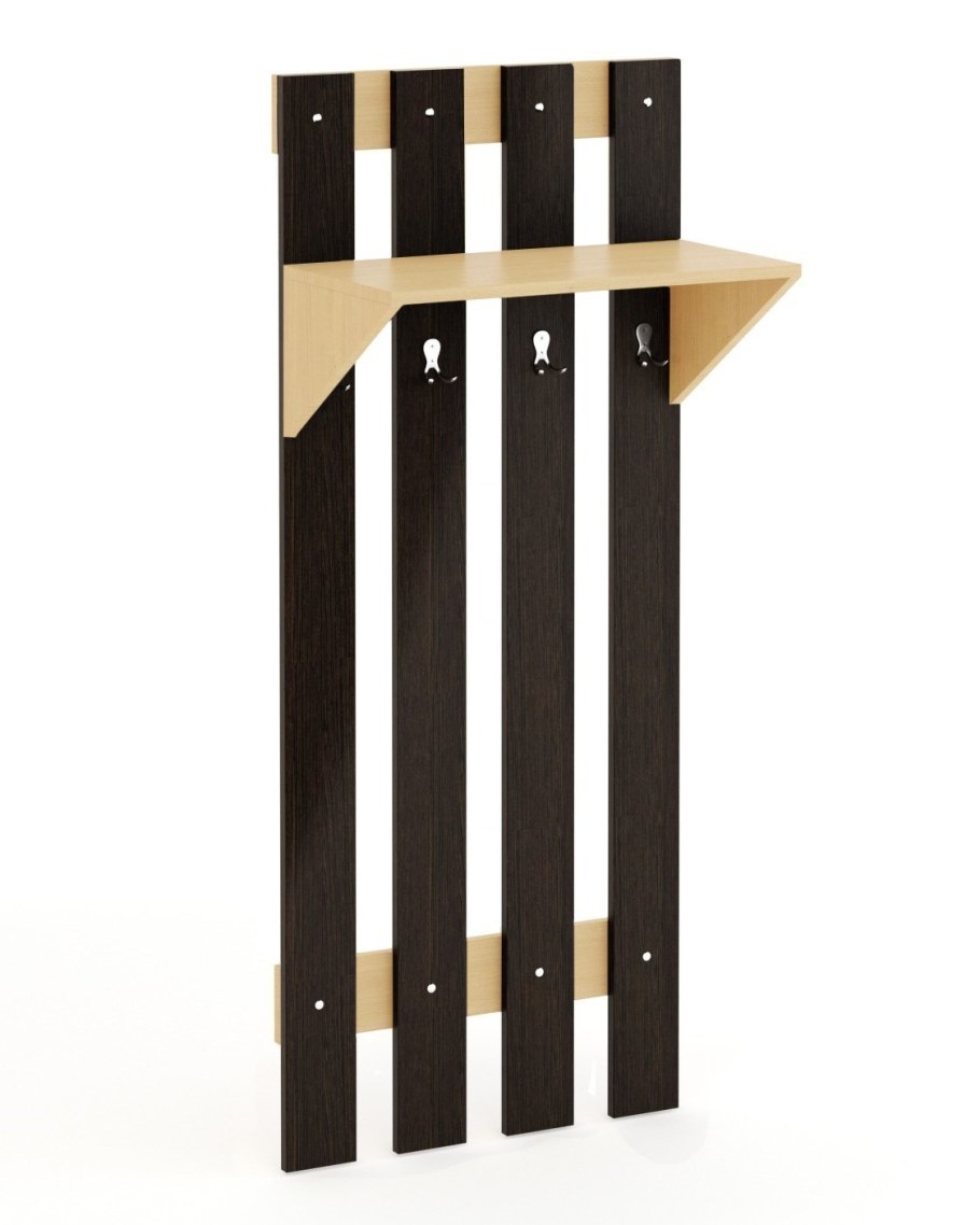 Вешалка ВШ-01 (венге/беленый дуб)