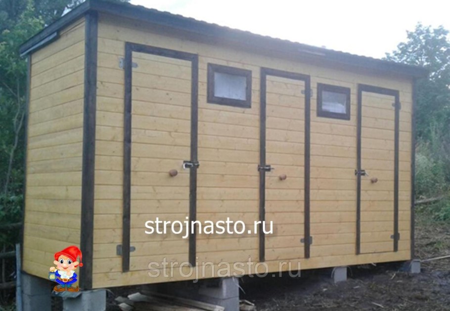 Туалет душ хозблок 1.5.15