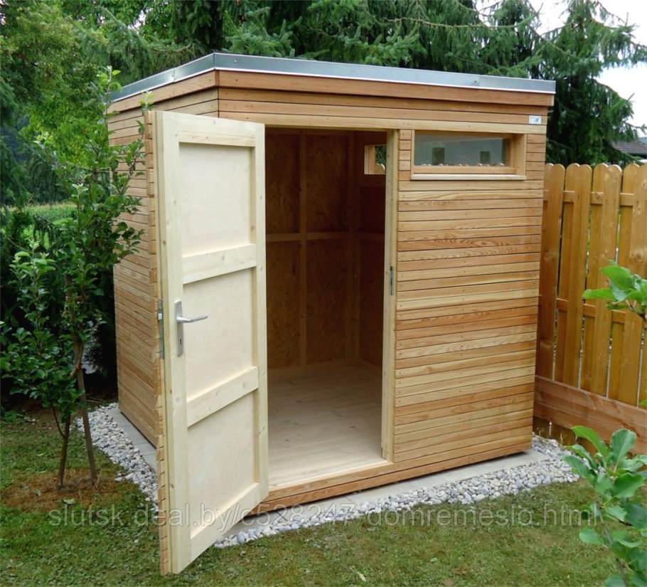 Маленький сарай для дачи