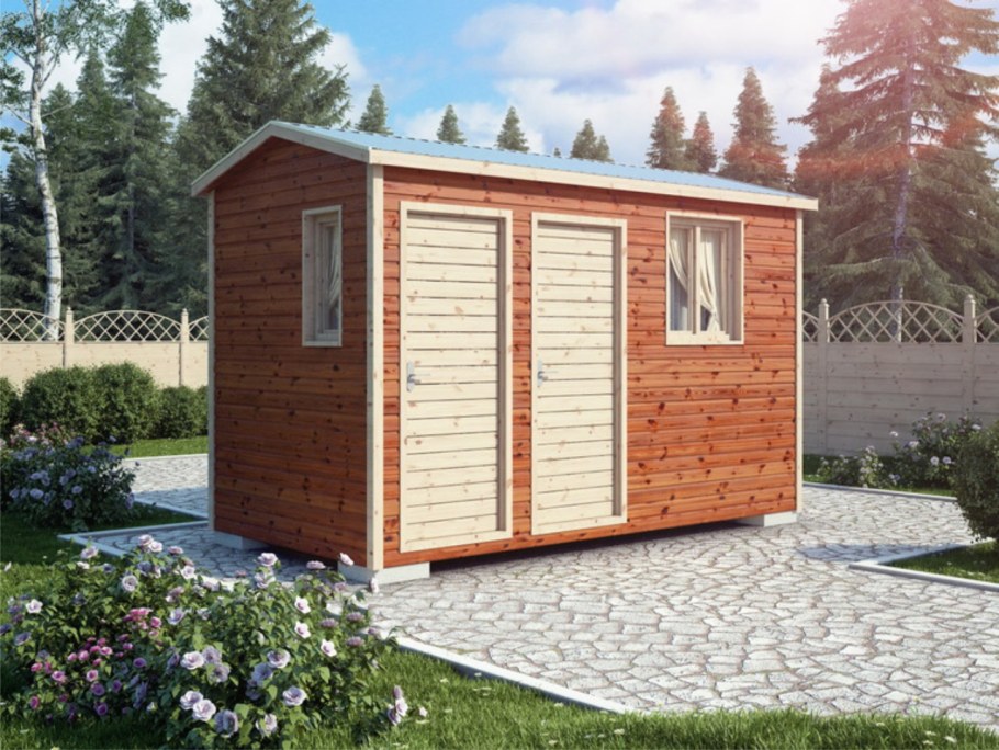 Хозблок с туалетом